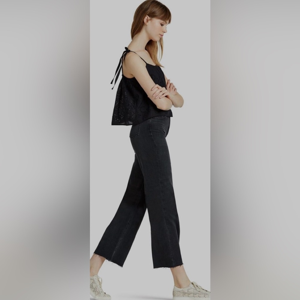 Lucky Brand OG High Rise Crop Wide Leg